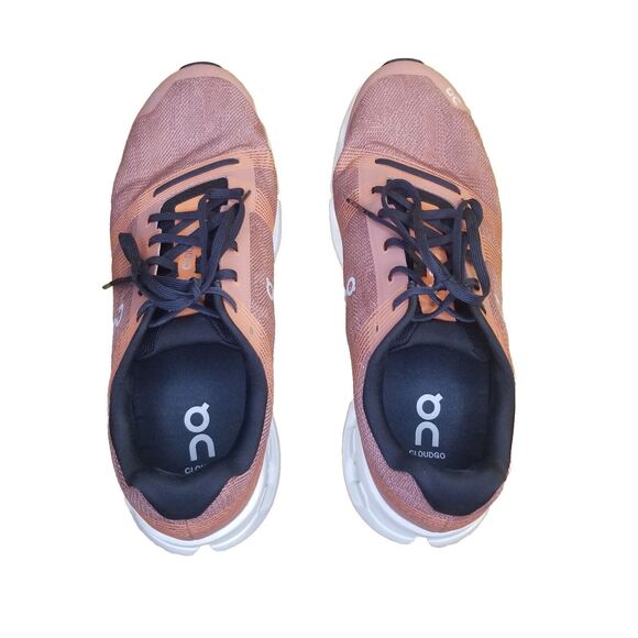 On Cloudgo Men's Size 11.5 Mahogany Orange Black Running Shoes Sneakers 55.97911 - Picture 4 of 6